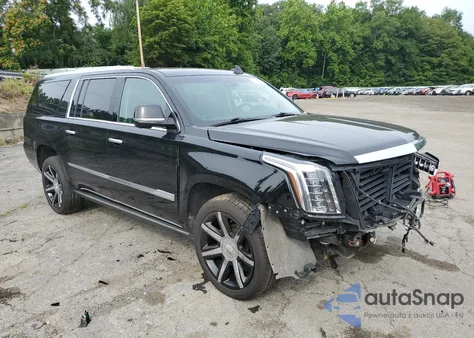 2016 Cadillac Escalade Esv Premium z USA, uszkodzony, nr VIN 1GYS4JKJ9GR121490